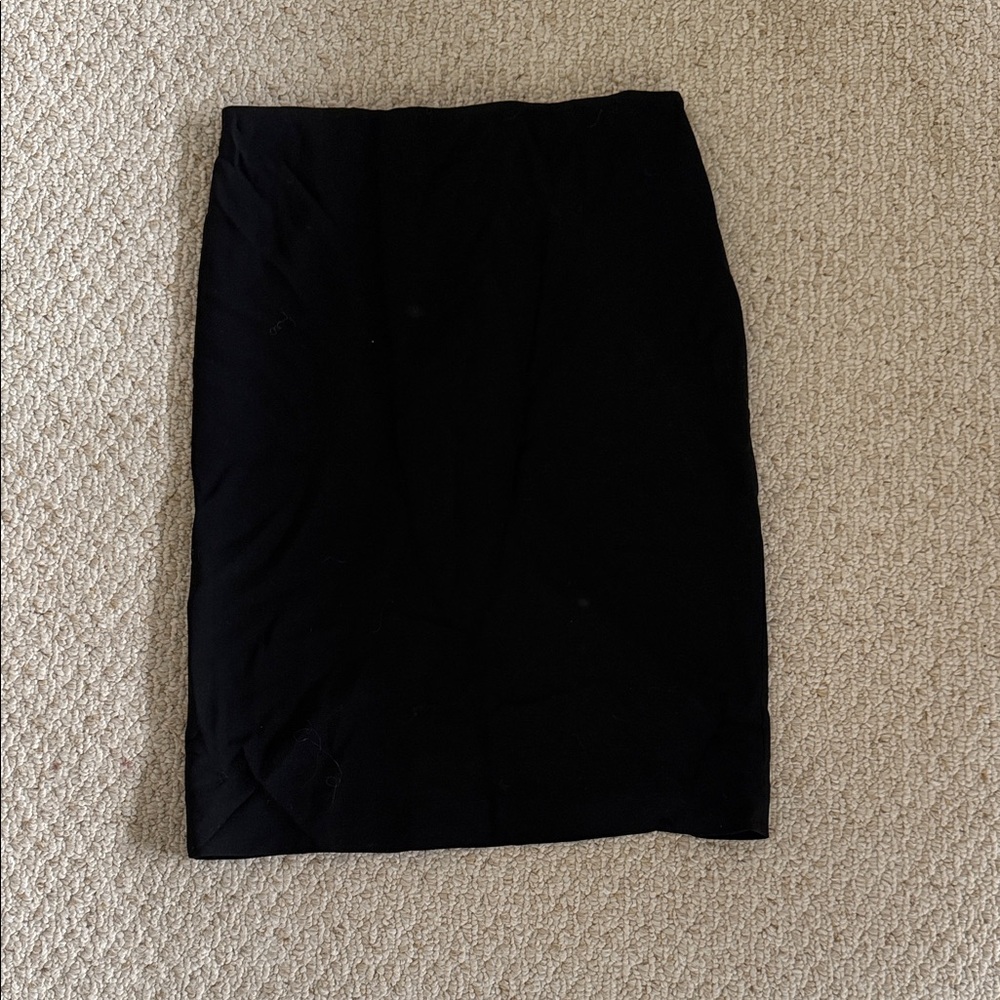 Emporio Armani Classic Black Pencil Skirt
